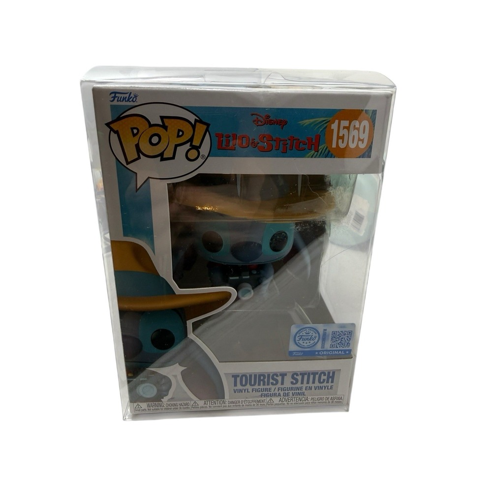 Funko Pop Disney Lilo & Stitch Tourist Stitch #1569 Funko Shop Exclusive